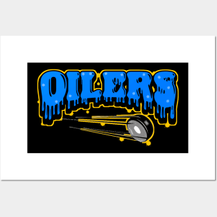 Oilers team Posters and Art